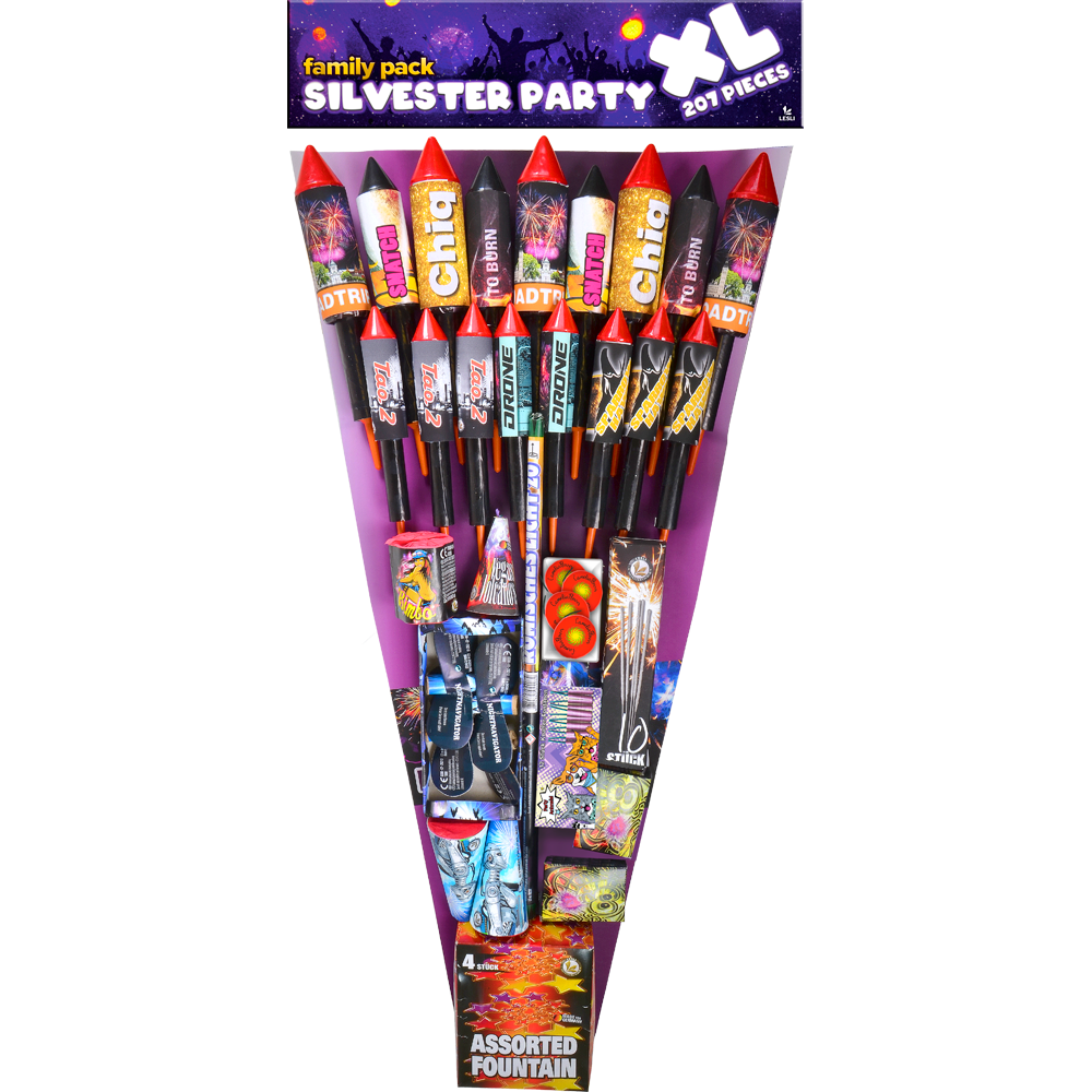 Lesli Silvester Party XL (207tlg.)
