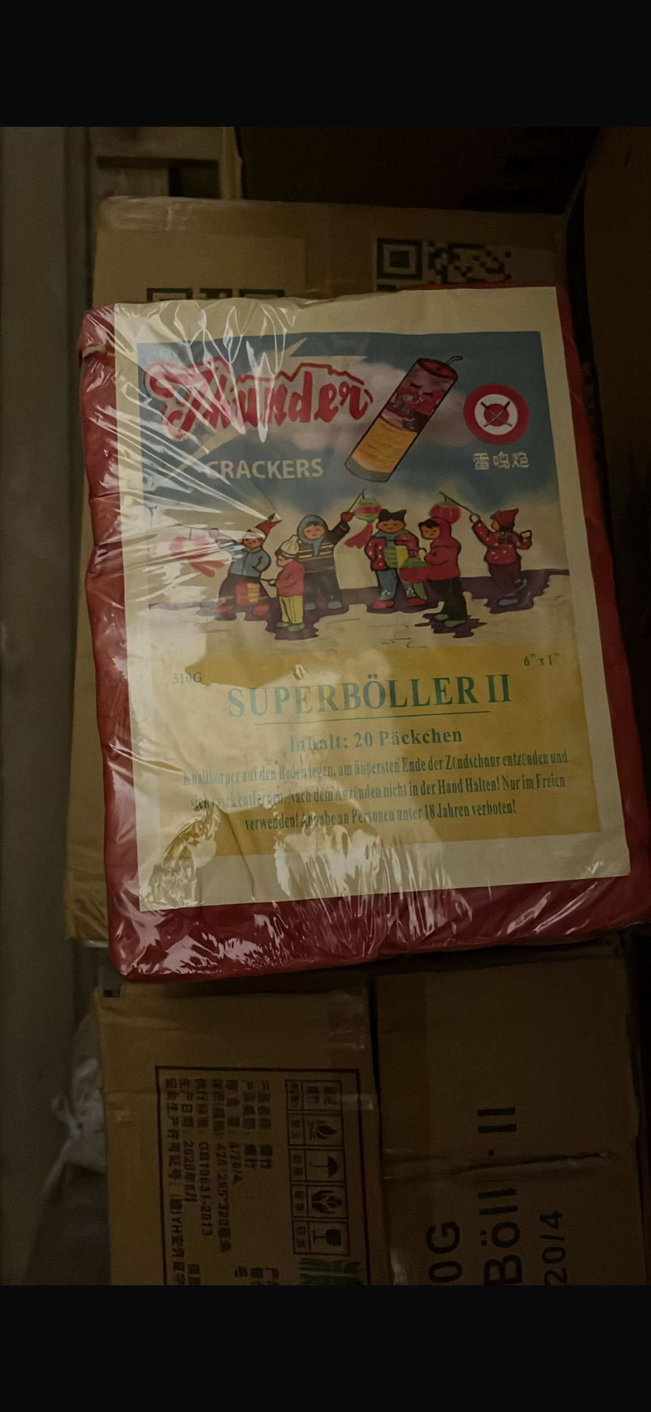 Katan Thunder Crackers Super Böller 2 (1 Schinken=20 Päckchen a 4 Stück)
