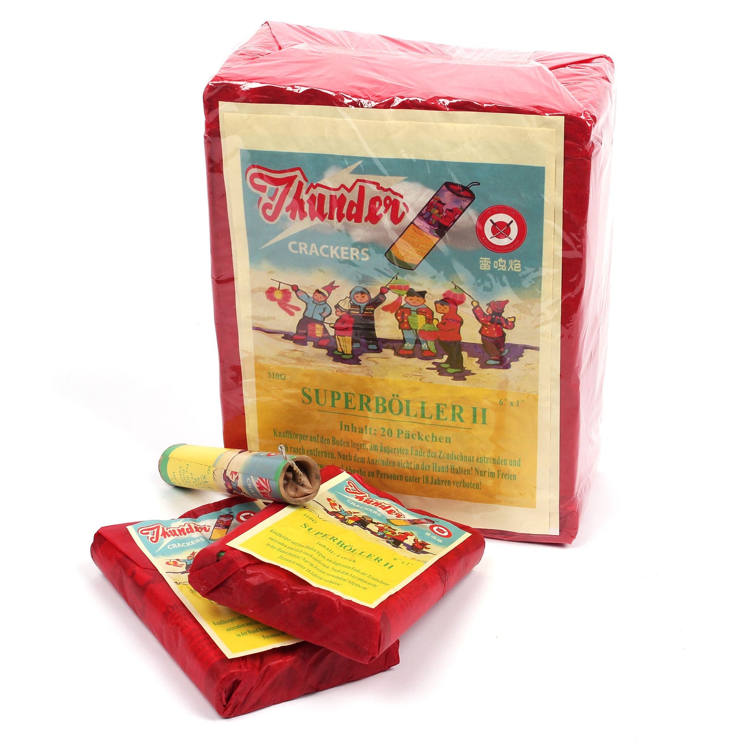 Katan Thunder Crackers Super Böller 2 (1 Schinken=20 Päckchen a 4 Stück)