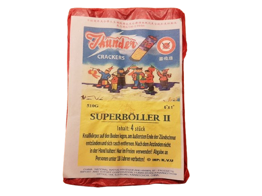 Katan Thunder Crackers Super Böller II Päckchen (1 Päckchen = 4 Böller)