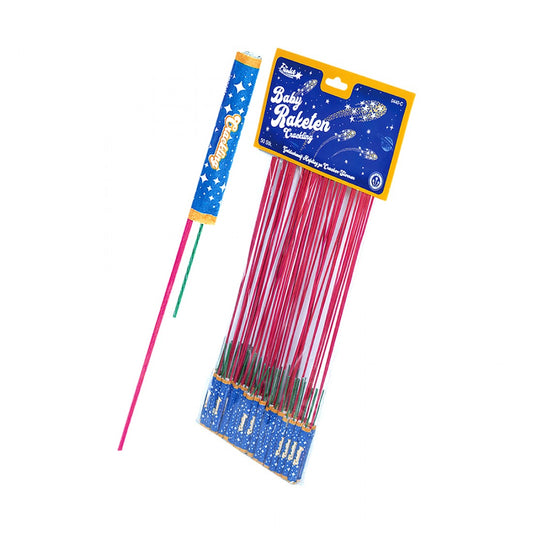 Funke Baby Raketen Crackling (1 VPE=50 Stk.)