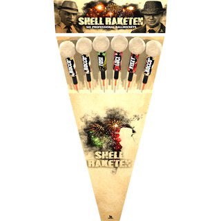 Lesli Shell Raketen Set 6-teilig
