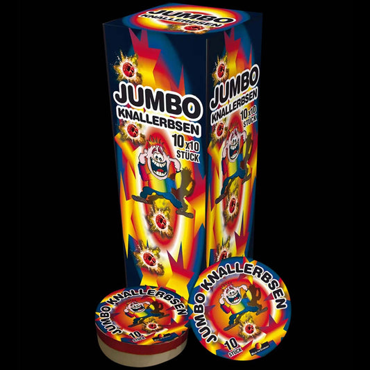 Lesli Jumbo Knallerbsen Dosen (1 VPE=10 Stk.)