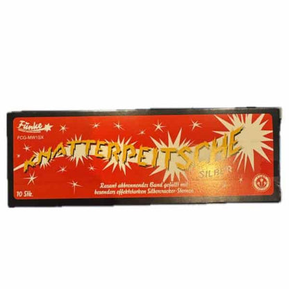Funke Knatterpeitsche Silber (1 VPE=10 Stk.)