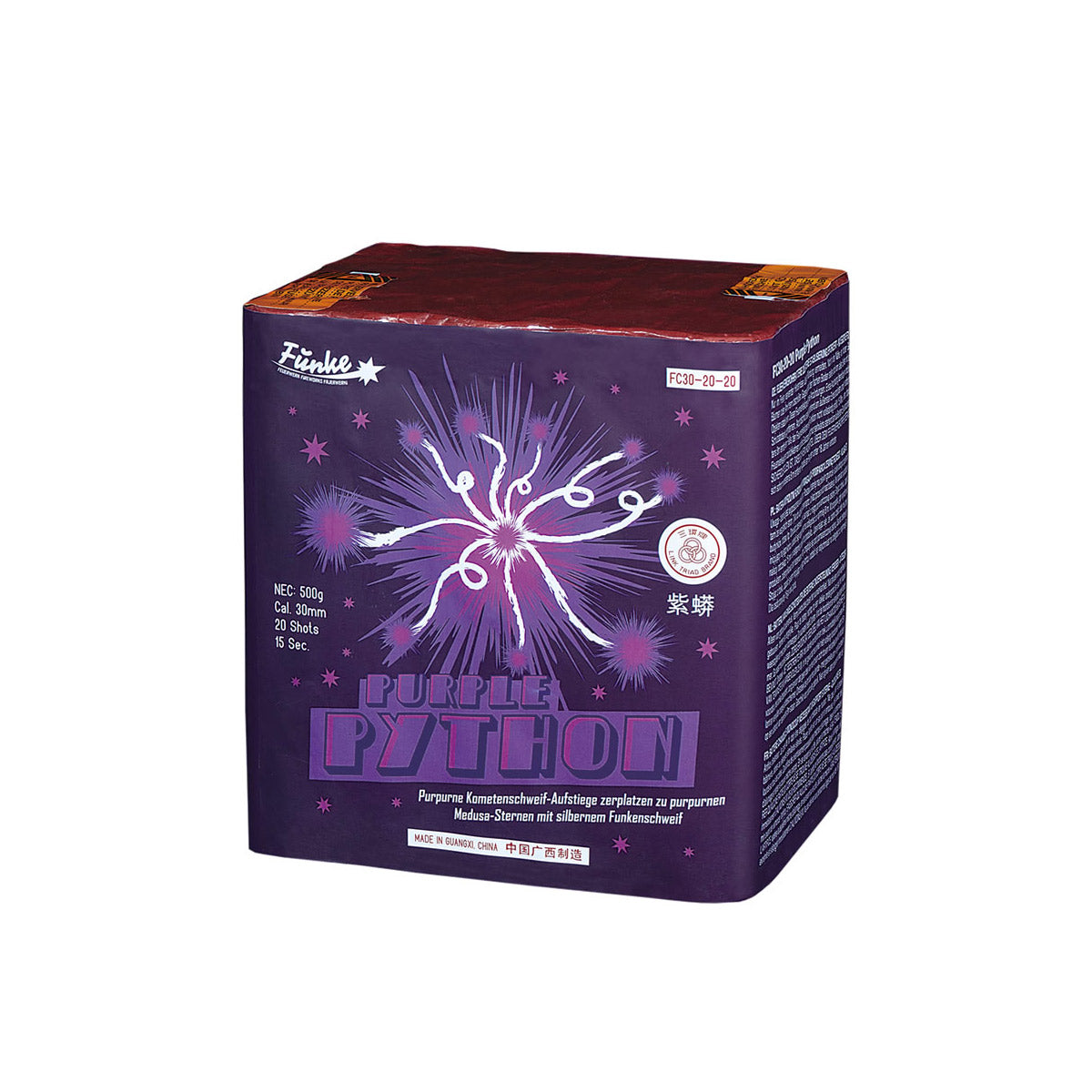 Funke Purple Python – Feuerwerks Garage