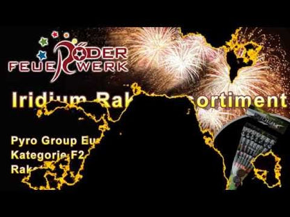 Pyrotrade Raketensortiment Iridium