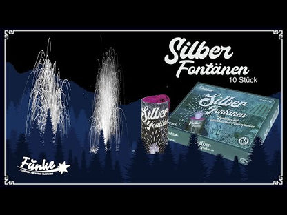 Funke Silberfontänen