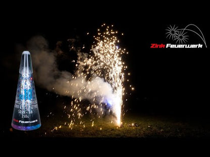 Schweizer Supervulkan Zink No.10 Silber- Blau